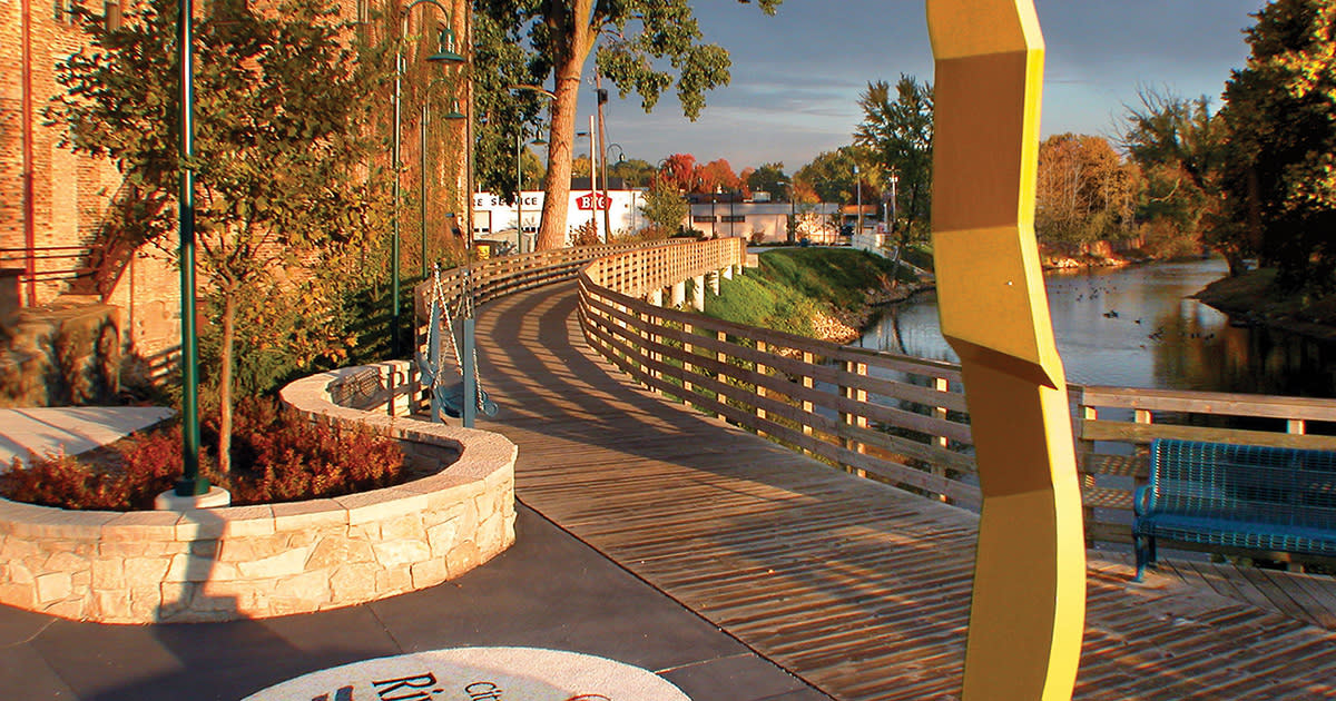 Elkhart Riverwalk, Elkhart, IN