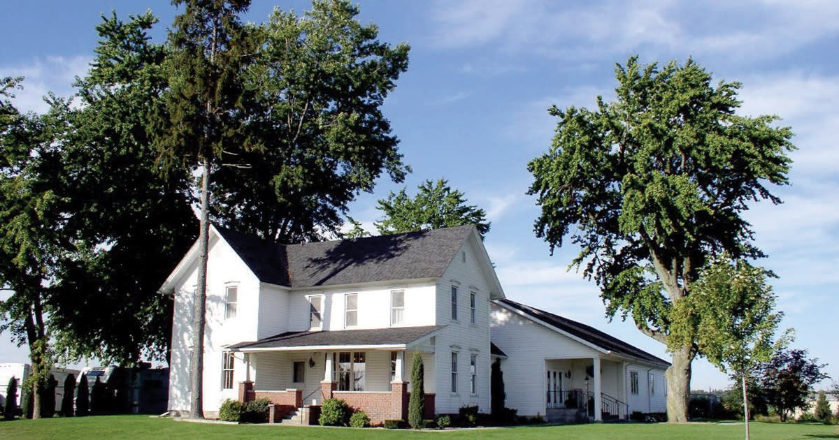 Farmhouse in Elkhart County turned into the Jayco Visitor Center