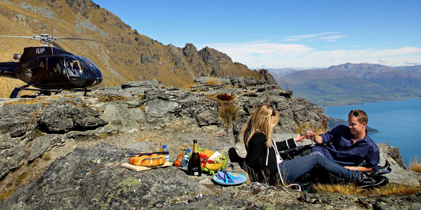 Picnic on a Peak with Over The Top Helicopters
