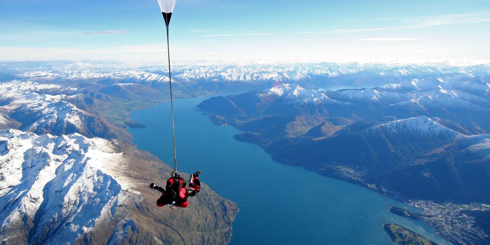 NZONE Skydive Queenstown scenery