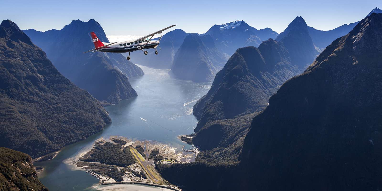 Milford Sound by plane