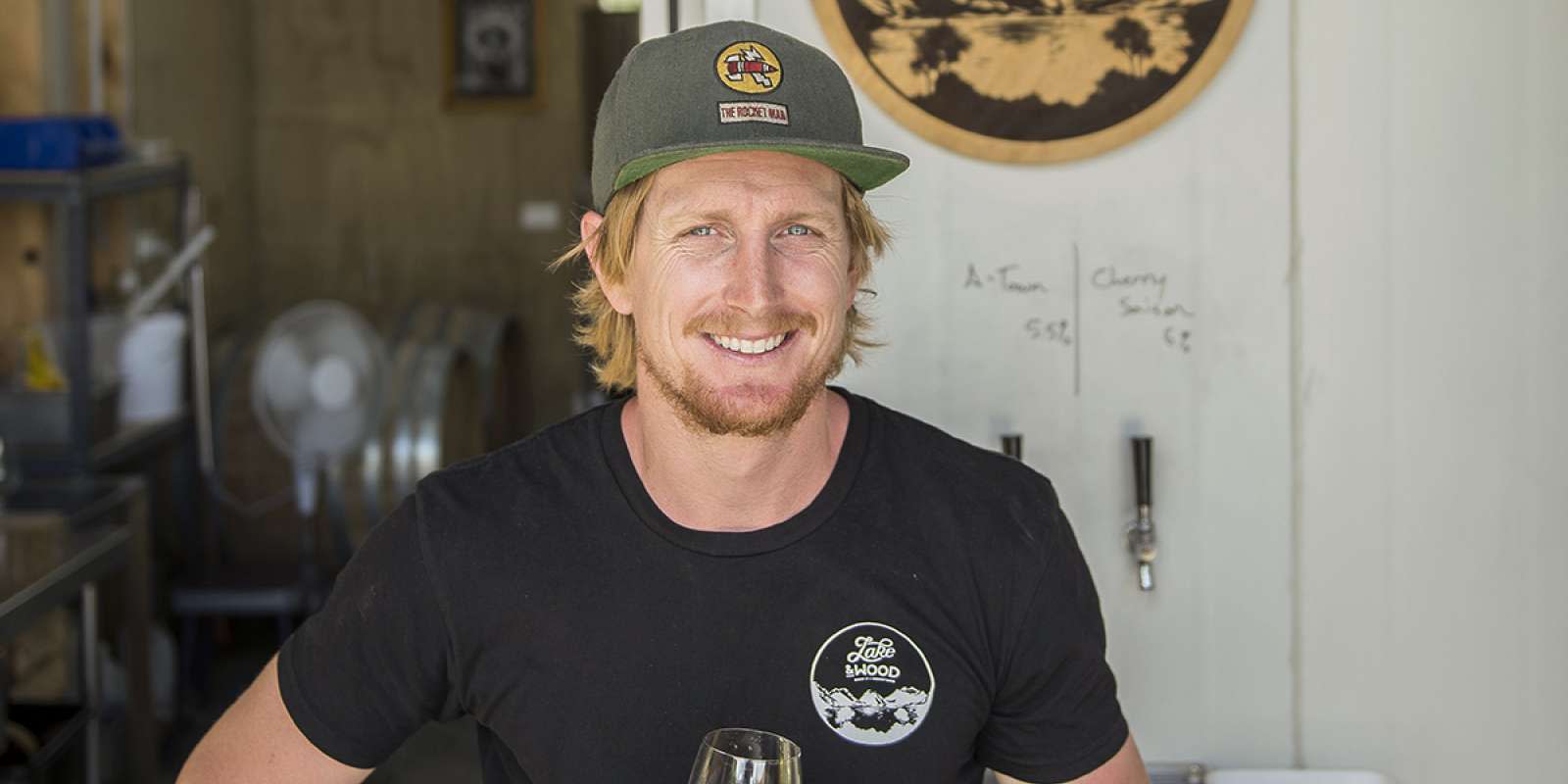 Local craft beer brewer, Jay Sherwood