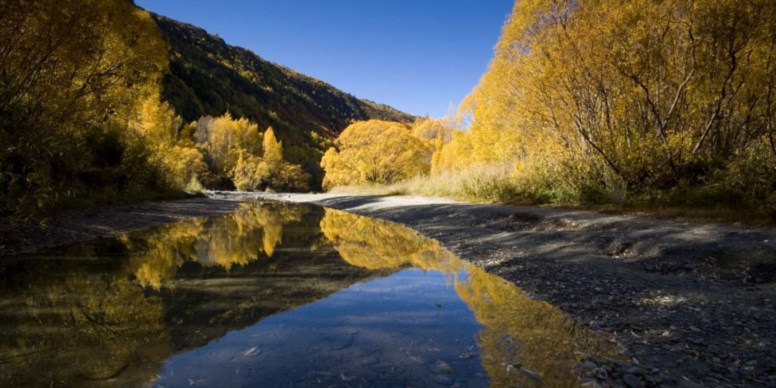 The Arrow River in Autumn, Arrowtown