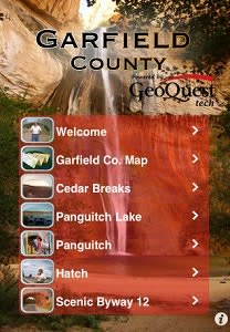 Bryce Canyon region ipod and iphone application
