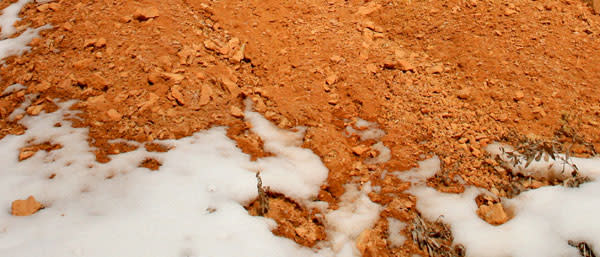 Effects of erosion in Bryce Canyon National Park