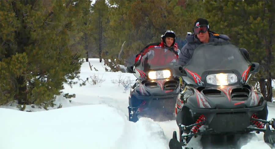 Bryce-Canyon-Snowmobiling Snowmobiling in Utah's Bryce Canyon Country
