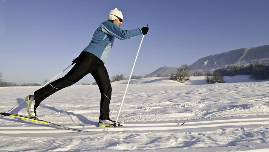 Cross-Country-Skiing-Bryce Cross Country skiing - Bryce Canyon