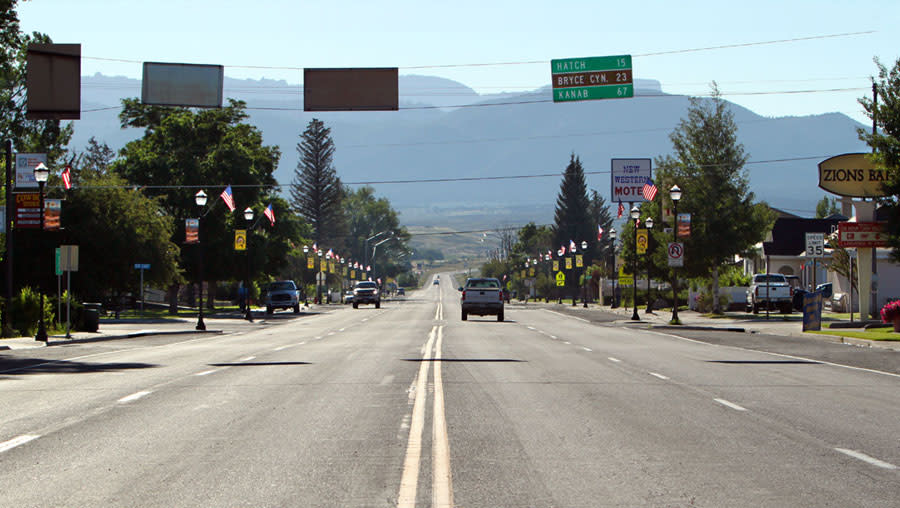 Highway89-PanguitchUtah Panguitch Utah - Scenic Highway 89