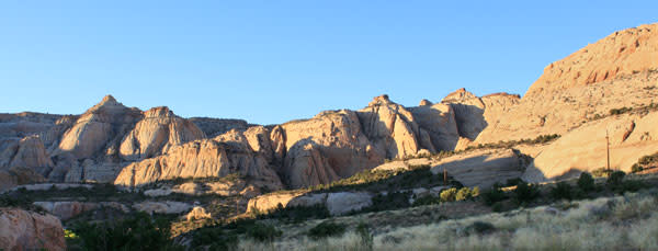 Sunrise in Capitol Reef