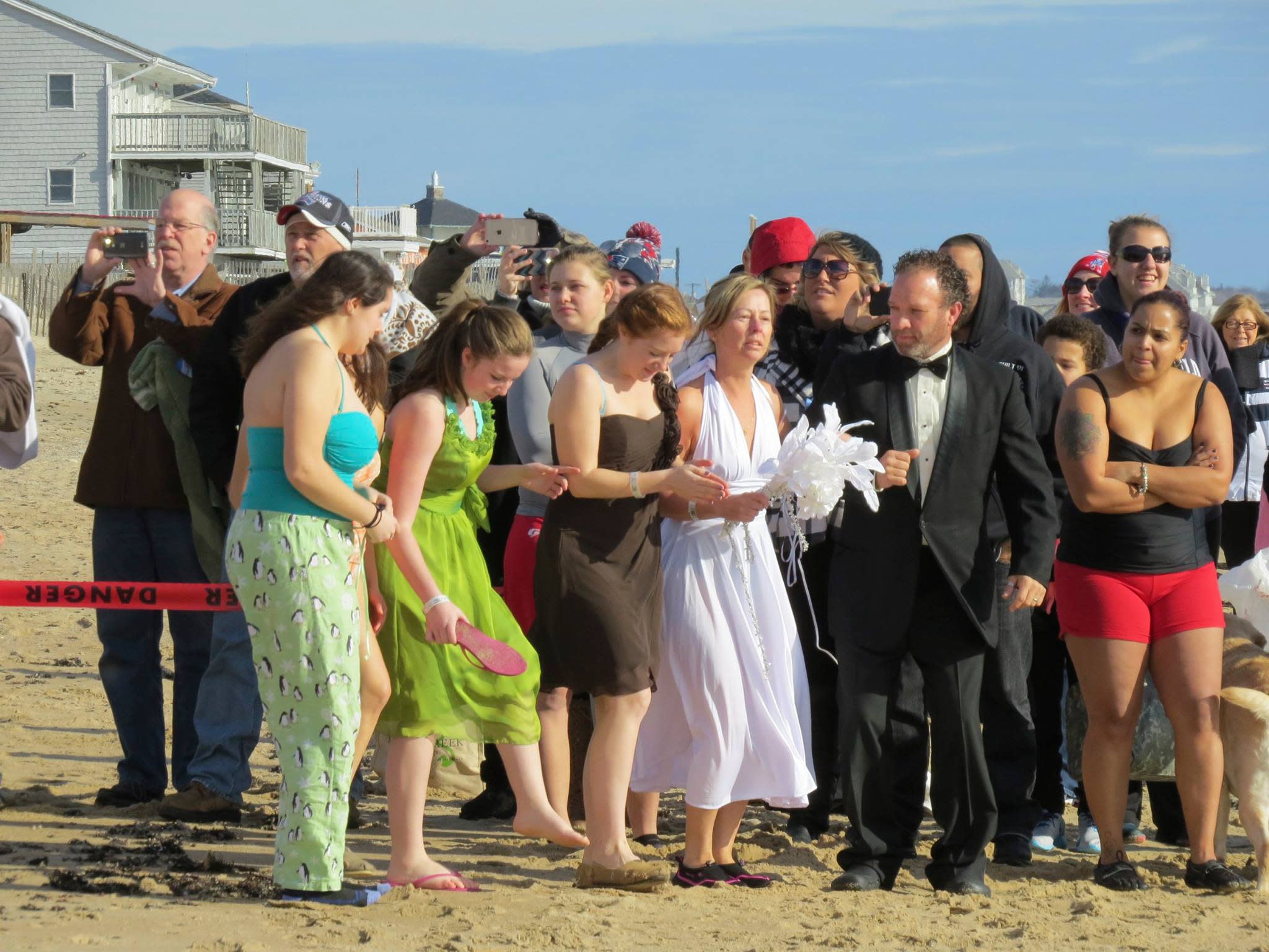Take the "Polar Plunge" in South County, Rhode Island