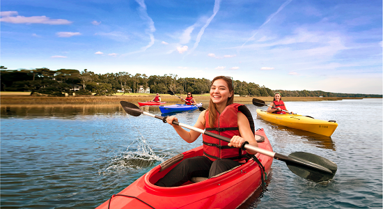 Enjoy outdoor activities this fall in North Myrtle Beach.