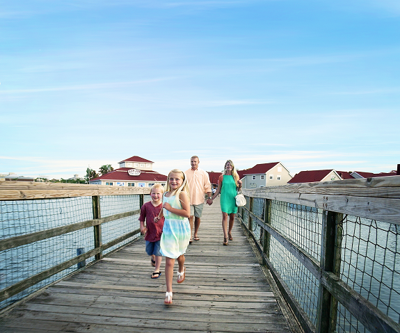 Dinner at Barefoot Landing is the perfect place after a day full of fun!