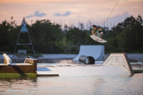 Shark Wake Park is located in the North Myrtle Beach Sports Park.