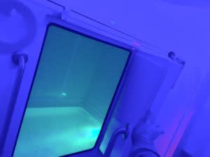 The new cabin style sensory deprivation tanks at Float Now (worth approximately $25k).