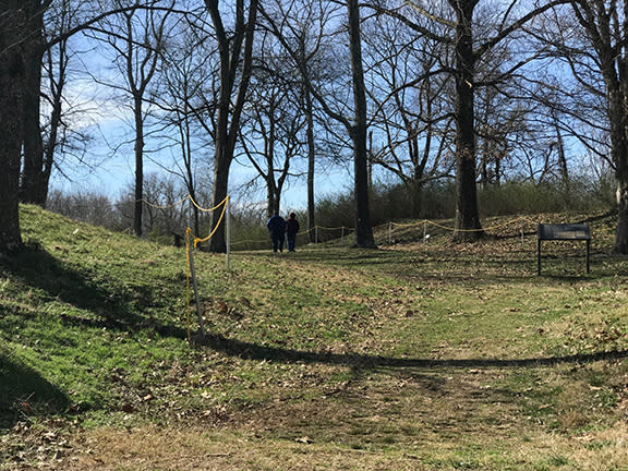 Stroll the serene grounds at Fort Defiance