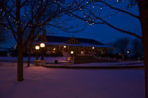Riehle Plaza Winter Night-Mark Bass