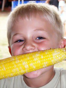 Delicious Corn on the Cob at the Tippecanoe County 4-H Fair!