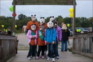 We Had Some Fun Packs for our 3rd Annual Walk for Wolves Fundraiser
