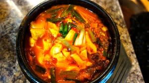 Tofu Stew with Kimchi 