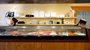 Sushi creators and raw fish
