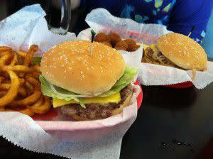 Triple XXX Burgers!