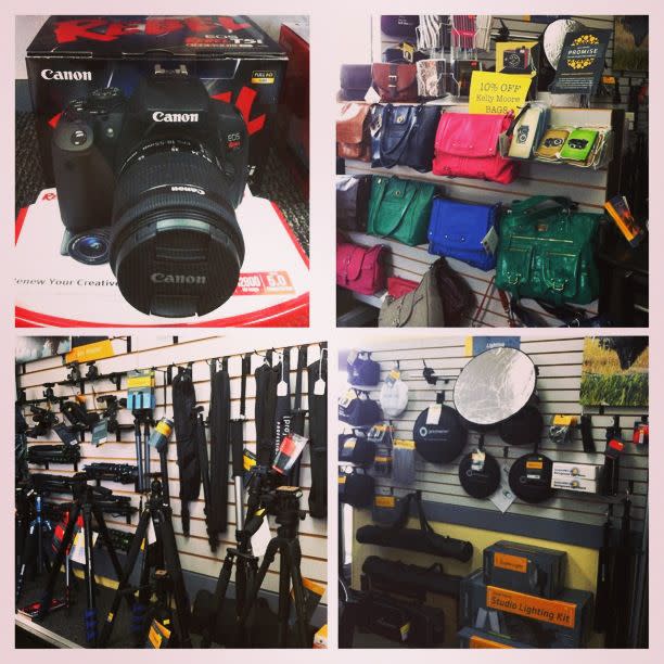 My husband loves photography - Camera Outfitters has professionals to help find the perfect camera and accessories!