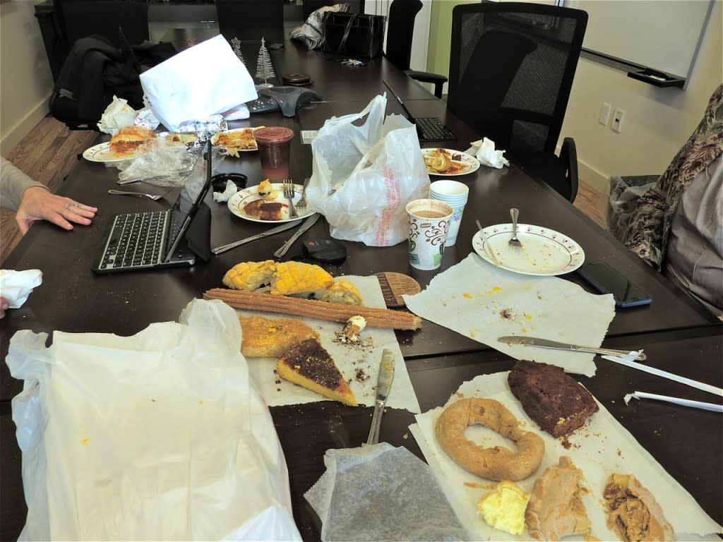 Our mess at Lafayette City Hall Annex!
