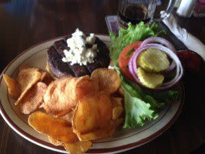 Black and Blue Burger