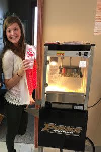 VC- Free Popcorn!