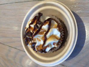 Kentucky bourbon cupcake