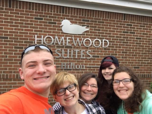 Got a love the Homewood suites. The big king bed and of course the all you can eat breakfast! Couldn't have asked for a better night sleep.....specially since it was F.R.E.E.