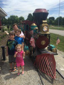 Train at Columbian Park
