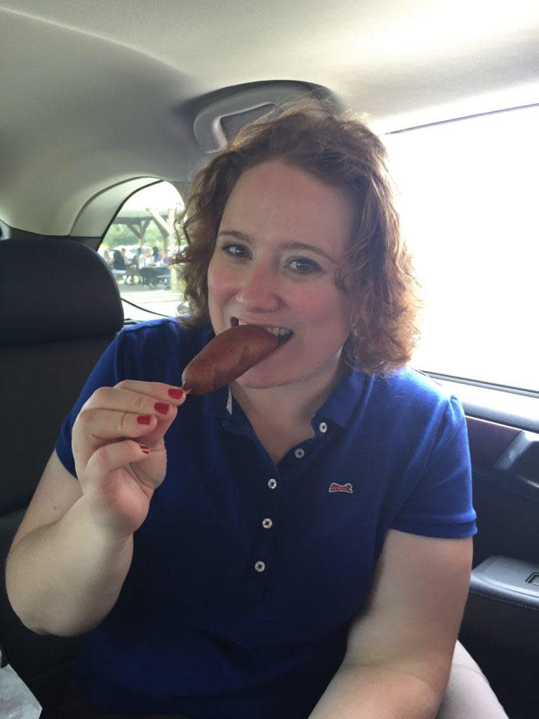 Love us some corn dogs!