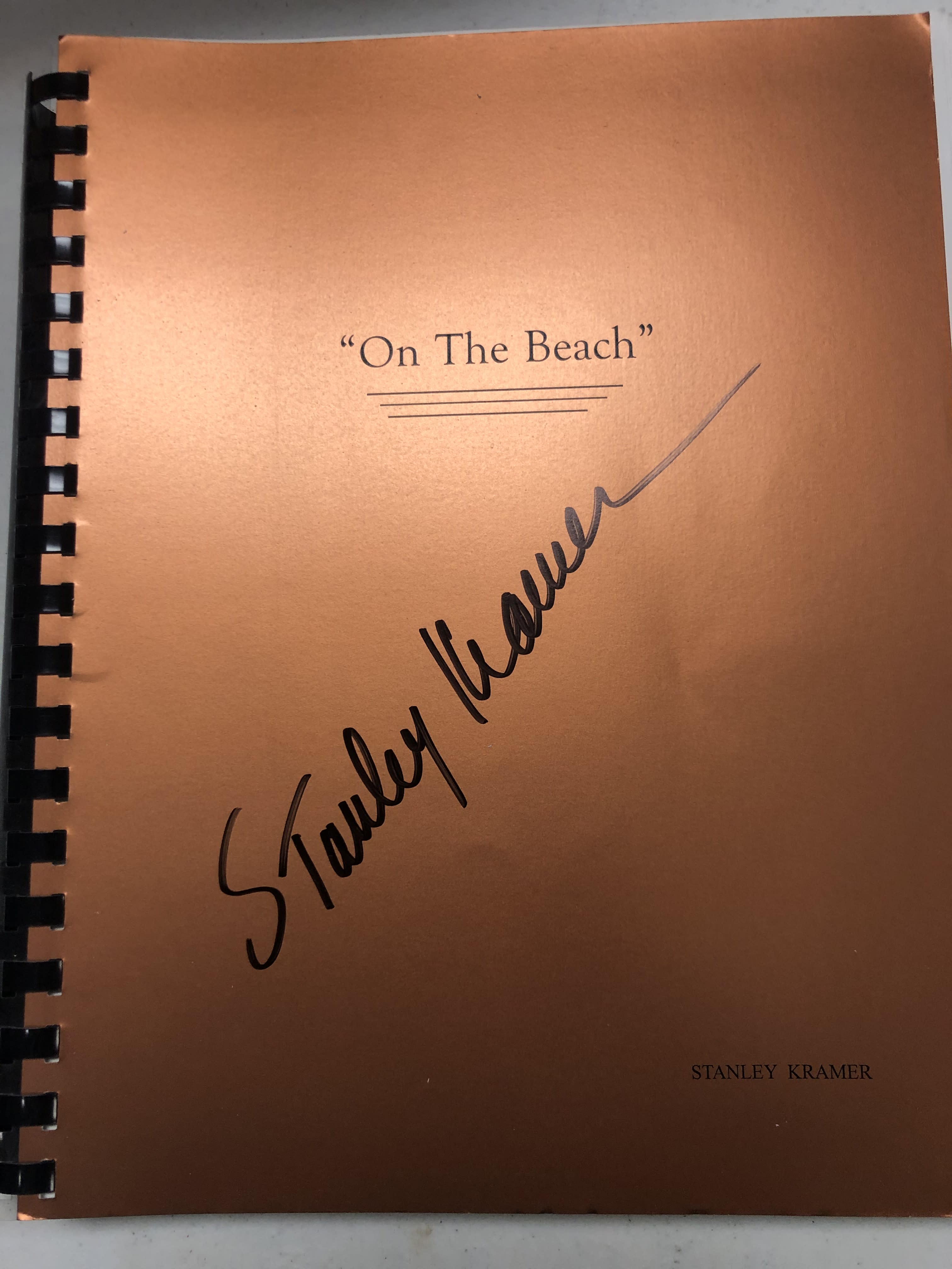 2017.02.000001 On the Beach Script_Stanley Kramer