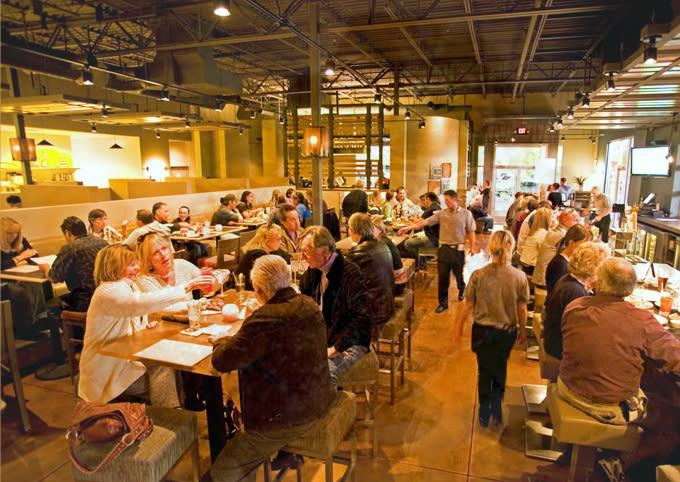Settle in with the buzz of Santa Fe locals at the Santa Fe Capitol Grill.