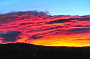 Santa Fe skies make a remarkable canvas for Mother Nature’s artistry.
