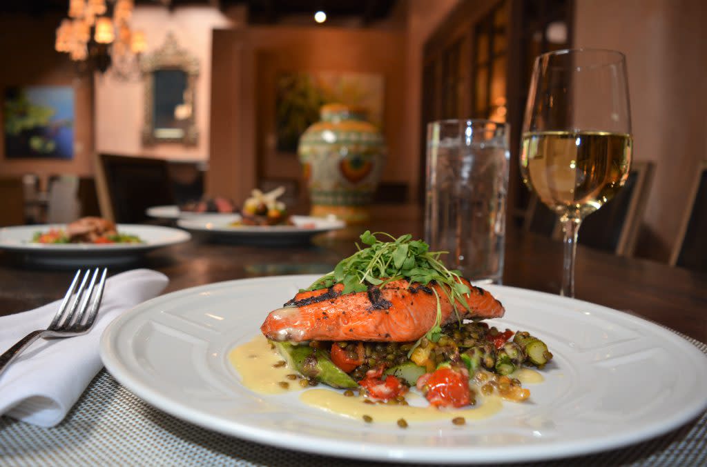 Wine and Dinner pairing at Julia, A Spirited Restaurant & Bar at La Posada de Santa Fe