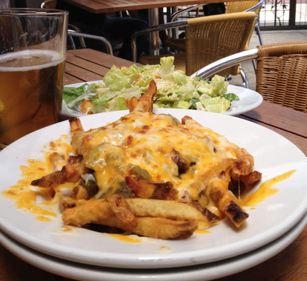 Look out! There’s some hot chile lurking in those cheese fries at Second Street.