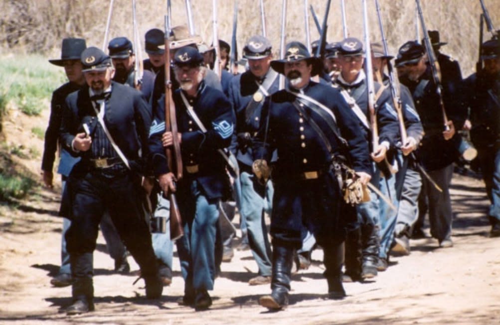 Witness Civil War reenactments at Rancho de las Golondrinas. (Photo courtesy of Rancho de las Golondrinas)