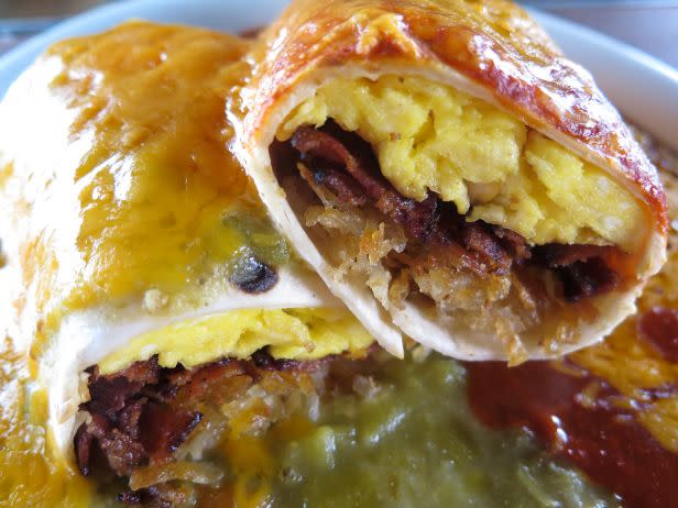 Food Network calls Tia’s Sophia’s breakfast burrito the best ever. (Photo courtesy of USA Today 10Best)