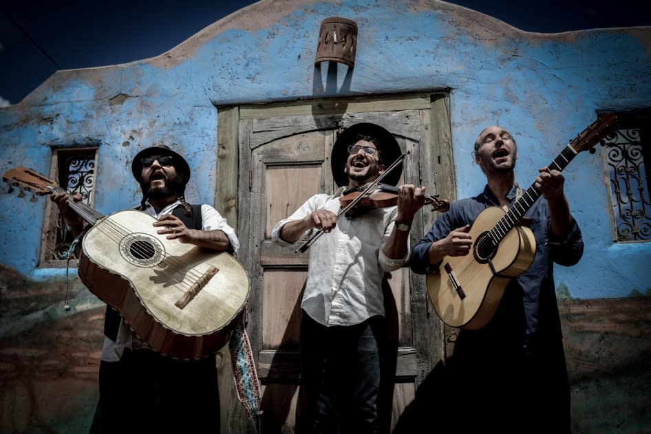 Lone Piñon opens Santa Fe Bandstand on July 5 on the Santa Fe plaza. (Photo courtesy of Wendy Johnson)