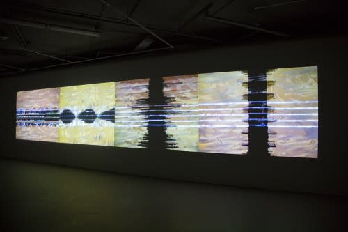 4 -SCREEN COMPOSITIONS by Steina. (photo courtesy of CURRENTS International New Media Festival 2016)