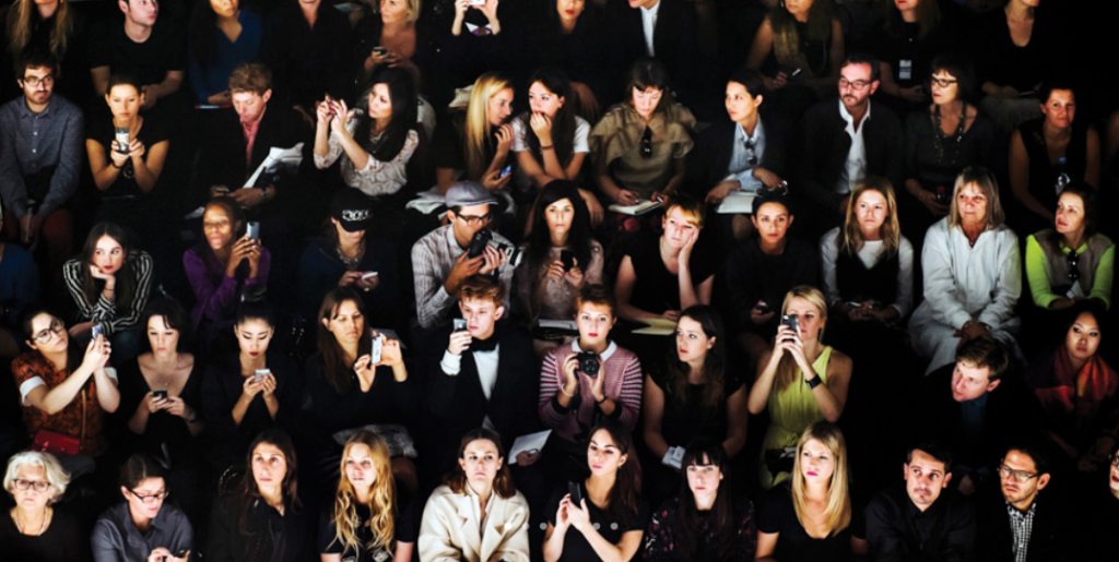 “Audience, Issey Miyake” by Dina Litovsky 2014