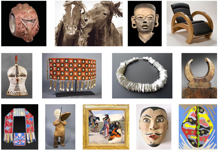 View and buy objects from around the world. (Photo courtesy of Objects of Santa Fe)