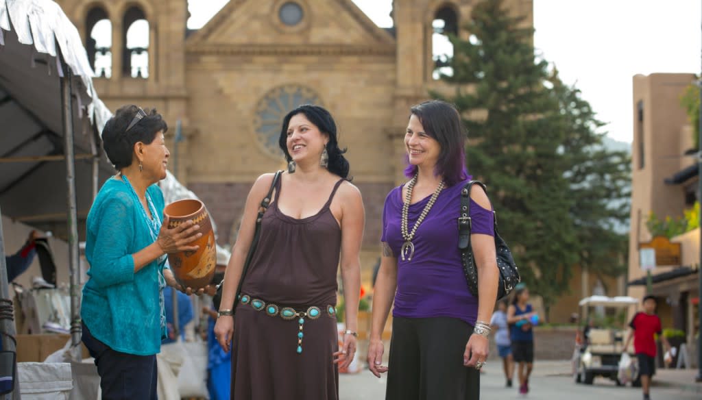 See the best of the best at the 95th Santa Fe Indian Market (Photo courtesy of TOURISM Santa Fe)