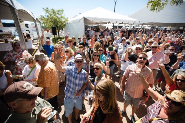 Now in its 26th year, the Santa Fe Wine and Chile Fiesta draws visitors from all around the country to this established Santa Fe event. (Photo courtesy of Santa Fe Wine & Chile Fiesta)