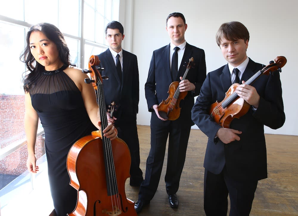 Photo courtesy of Calidore String Quartet