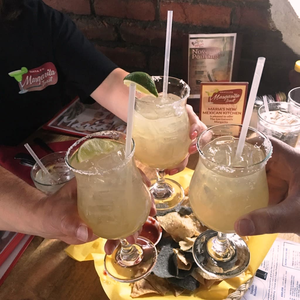 Cheers to the Santa Fe Margarita Trail! The trail celebrates one year on Cinco de Mayo! (Photo courtesy of TOURISM Santa Fe)
