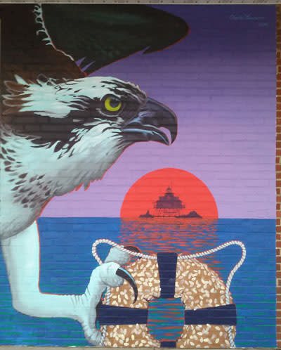 Painted-mural-on-Naval-Bagels-Annapolis-Facade-by-Charles-Lawrance