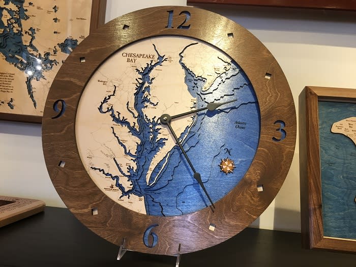 Nautical North Wooden Charts Nautical North Wooden Charts - A Technical Art